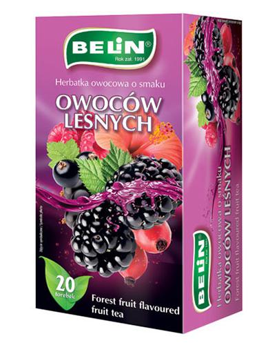  Belin Herbatka owocowa o smaku owoców leśnych, 20 x 2 g, cena, wskazania, opinie - Apteka internetowa Melissa  