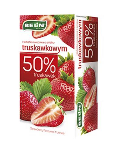  Belin Herbatka owocowa o smaku truskawkowym, 20 x 2 g, cena, opinie, stosowanie - Apteka internetowa Melissa  