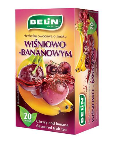  Belin Herbatka owocowa o smaku wiśniowo-bananowym, 20 x 2 g, cena, wskazania, składniki - Apteka internetowa Melissa  