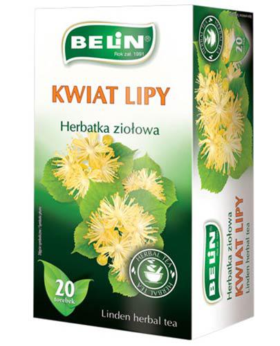  Belin Herbatka ziołowa kwiat lipy, 20 x 1,5 g, cena, wskazania, składniki - Apteka internetowa Melissa  