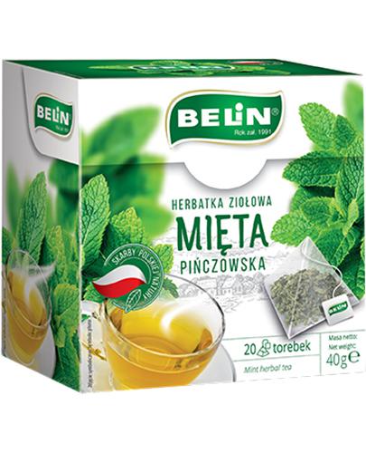  Belin Herbatka ziołowa mięta pińczowska, 20 x 2 g, cena, właściwości, składniki - Apteka internetowa Melissa  