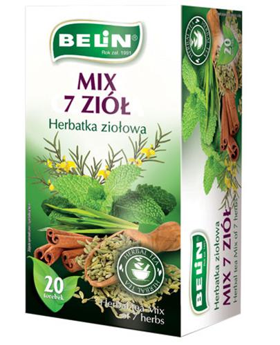  Belin Herbatka ziołowa mix 7 ziół, 20 x 1,8 g, cena, wskazania, właściwości - Apteka internetowa Melissa  