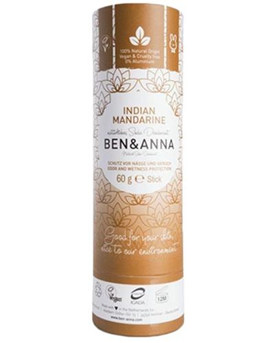  Ben & Anna Naturalny dezodorant w sztyfcie na bazie sody Indian Mandarine - 60 g - cena, opinie, stosowanie - Apteka internetowa Melissa  
