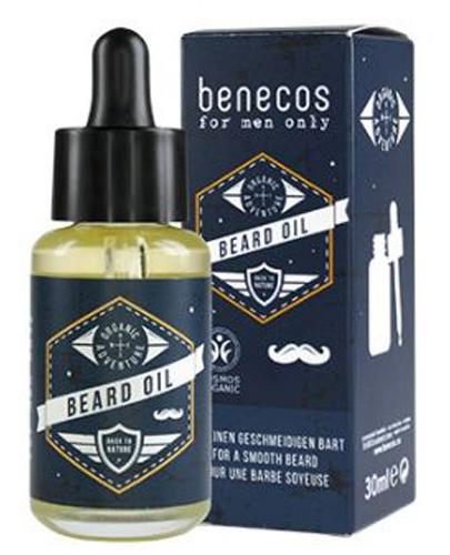  Benecos For Men Only Naturalny olejek do pielęgnacji brody - 30 ml - cena, opinie, właściwości - Apteka internetowa Melissa  