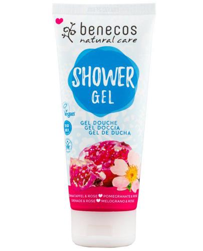 Benecos Naturalny żel pod prysznic Granat & Róża - 200 ml - cena, opinie, skład - Apteka internetowa Melissa  