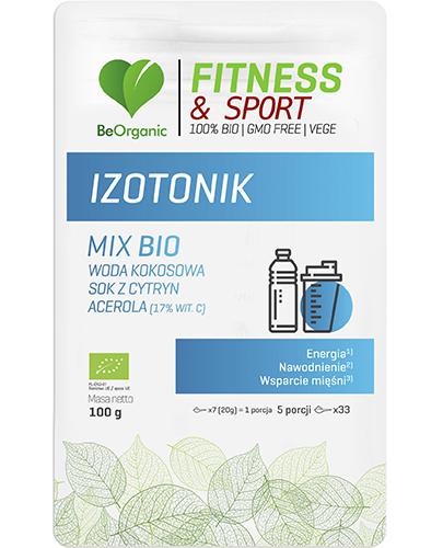  BeOrganic Fitness & Sport Izotonik Bio, 100 g, cena, opinie, właściwości - Apteka internetowa Melissa  