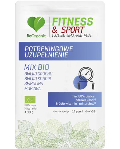  BeOrganic Fitness & Sport potreningowe uzupełnienie Mix Bio, 100 g, cena, opinie, stosowanie - Apteka internetowa Melissa  