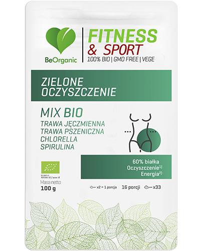  BeOrganic Fitness & Sport Zielone oczyszczenie MIX BIO, 100 g, cena, opinie, stosowanie - Apteka internetowa Melissa  