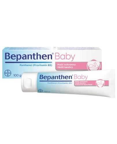 BEPANTHEN BABY Maść ochronna, 100 g. Maść przeciw odparzeniom pieluszkowym dla niemowląt. - Drogeria Melissa