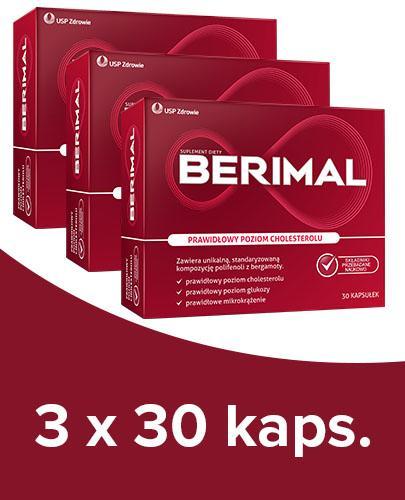 BERIMAL - 3 x 30 kaps - Apteka internetowa Melissa