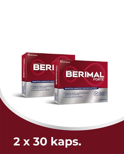  BERIMAL FORTE - 2 x 30 kaps. Zmniejsza poziom złego cholesterolu - cena, opinie, dawkowanie - Apteka internetowa Melissa  