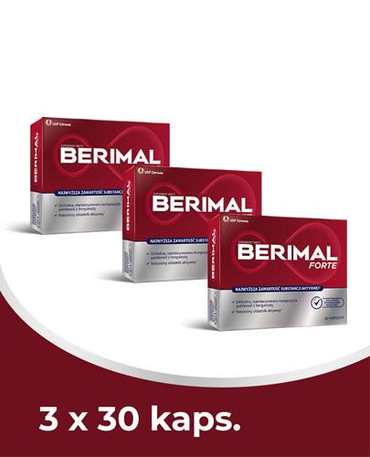  BERIMAL FORTE - 3 x 30 kaps. Zmniejsza poziom złego cholesterolu - cena, opinie, dawkowanie - Apteka internetowa Melissa  