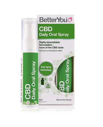 BETTER YOU CBD Daily Oral Spray - 25 ml - cena, dawkowanie, opinie - Apteka internetowa Melissa