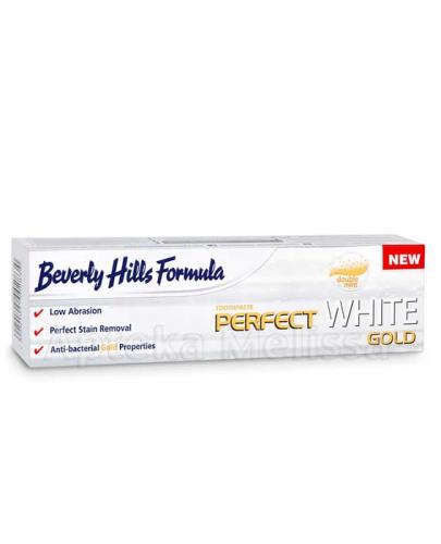  BEVERLY HILLS FORMULA PERFECT WHITE GOLD Pasta do zębów - 100 ml - Apteka internetowa Melissa  