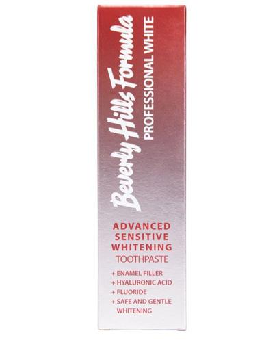 Beverly Hills Formula Professional White Advanced Sensitive Whitening Profesjonalna pasta do zebów wrażliwych - 100 ml - cena, opinie, skład - Apteka internetowa Melissa