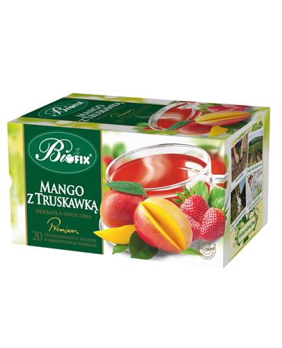  BI FIX Mango z truskawką herbatka owocowa - 20 sasz. - Apteka internetowa Melissa  
