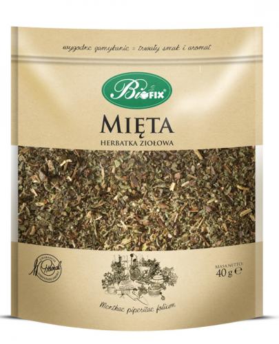  BI FIX Monozioła mięta herbatka ziołowa - 40 g - Apteka internetowa Melissa  