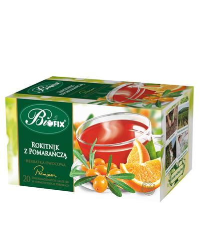 BI FIX Rokitnik z pomarańczą herbatka owocowa - 20 sasz. - Drogeria Melissa