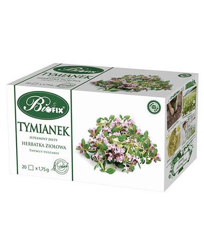  Bi Fix Tymianek herbatka ziołowa - 20 sasz. - cena, opinie, właściwości  - Apteka internetowa Melissa  