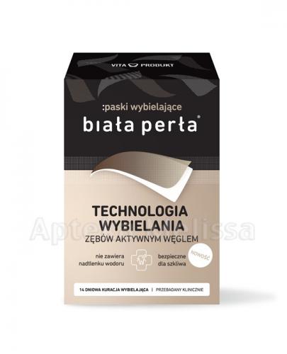 BIAŁA PERŁA Technologia wybielania zębów aktywnym węglem - 1 zest. - Apteka internetowa Melissa