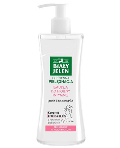 BIAŁY JELEŃ Emulsja do higieny intymnej jaśmin i macierzanka - 265 ml - Apteka internetowa Melissa