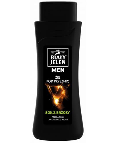 BIAŁY JELEŃ FOR MEN Żel do mycia ciała sok z brzozy - 265 ml - Apteka internetowa Melissa