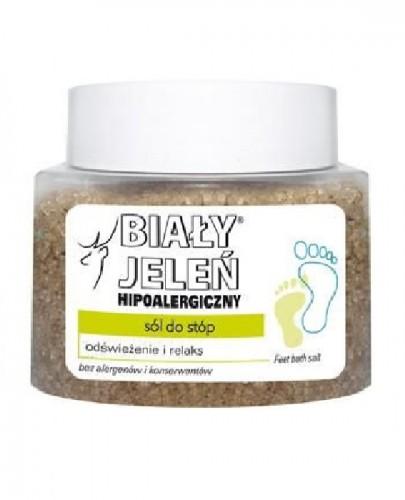 BIAŁY JELEŃ Hipoalergiczna sól do stóp - 500 g - Apteka internetowa Melissa