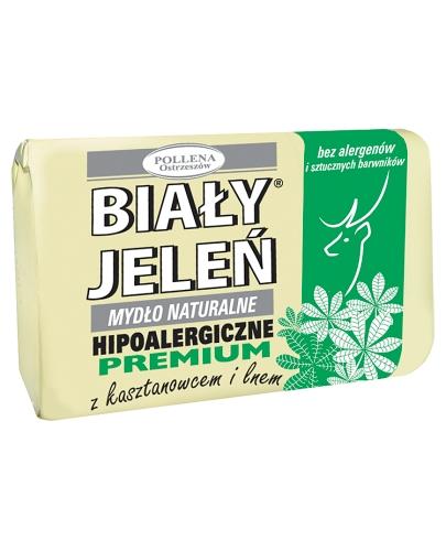  BIAŁY JELEŃ Hipoalergiczne mydło naturalne PREMIUM z kasztanowcem - 100g - Apteka internetowa Melissa  
