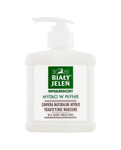 BIAŁY JELEŃ Hipoalergiczne mydło w płynie - 500 ml - delikatne mycie - cena, właściwości, opinie