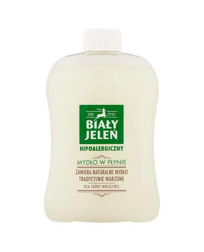 BIAŁY JELEŃ Hipoalergiczne mydło w płynie - 500ml zapas - Apteka internetowa Melissa