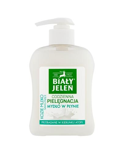 BIAŁY JELEŃ Hipoalergiczne mydło w płynie z ekstraktem z koziego mleka - 300 ml - Apteka internetowa Melissa