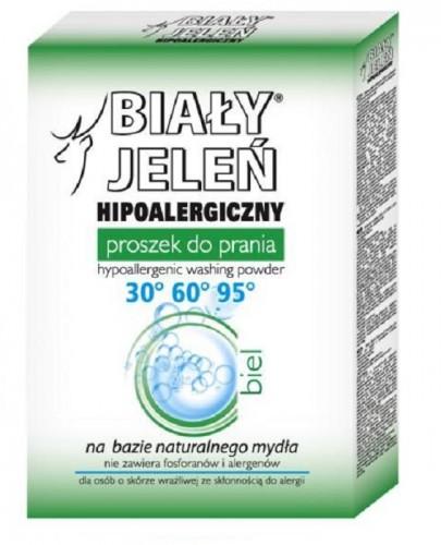 BIAŁY JELEŃ Hipoalergiczny proszek do prania biel - 500 g - Apteka internetowa Melissa
