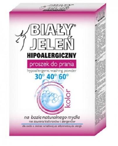 BIAŁY JELEŃ Hipoalergiczny proszek do prania kolor - 500 g - Apteka internetowa Melissa