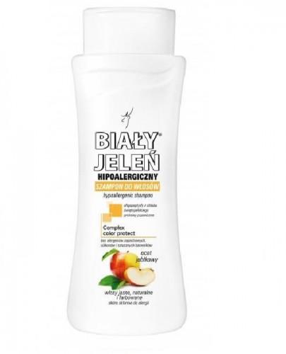 BIAŁY JELEŃ Hipoalergiczny szampon do włosów jasnych,farbowanych blond i rozjaśnianych - 300 ml - Apteka internetowa Melissa