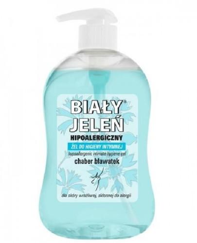 BIAŁY JELEŃ Hipoalergiczny żel do higieny intymnej z chabrem bławatkiem - 500 ml - Apteka internetowa Melissa