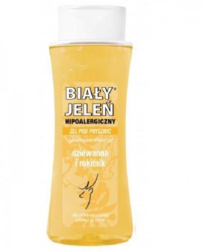 BIAŁY JELEŃ Hipoalergiczny żel pod prysznic z ekstraktem z dziewanny i rokitnika - 250 ml - Apteka internetowa Melissa