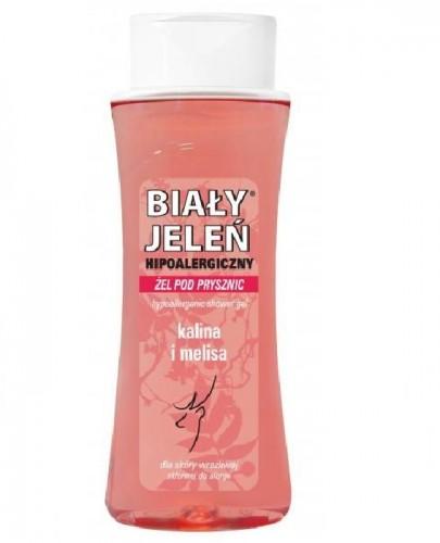 BIAŁY JELEŃ Hipoalergiczny żel pod prysznic z ekstraktem z kaliny i melisy -250 ml - Apteka internetowa Melissa