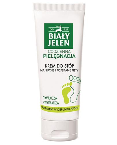 BIAŁY JELEŃ Krem do stóp popękane pięty - 75 ml - Apteka internetowa Melissa