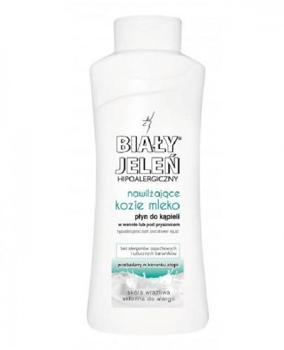 BIAŁY JELEŃ Hipoalergiczny płyn do kąpieli z kozim mlekiem - 750 ml - Apteka internetowa Melissa