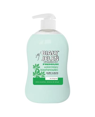 BIAŁY JELEŃ PREMIUM Mydło w płynie kasztanowiec - 300 ml - Apteka internetowa Melissa