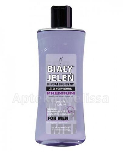 BIAŁY JELEŃ FOR MEN Żel do higieny intymnej paczula i dziki ryż - 265 ml - Apteka internetowa Melissa