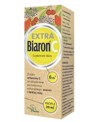  Biaron C Extra Krople, 30 ml, na odporność, cena, opinie, właściwości  - Apteka internetowa Melissa  