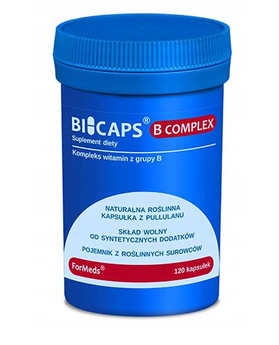  Bicaps B Complex, 120 kaps., cena, opinie, składniki - Apteka internetowa Melissa  