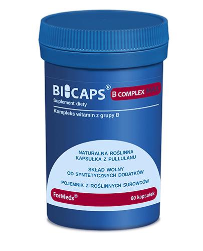  Bicaps B Complex Max - 60 kaps. - cena, opinie, działanie - Apteka internetowa Melissa  