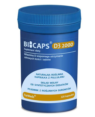  BICAPS D3 2000 - 120 kaps. - Apteka internetowa Melissa  