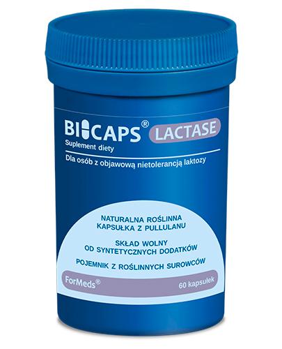  Bicaps Lactase, 60 kaps., cena, wskazania, właściwości - Apteka internetowa Melissa  