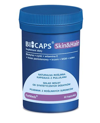  Bicaps Skin&Hair - 60 kaps. Na skórę i włosy - cena, opinie, właściwości - Apteka internetowa Melissa  
