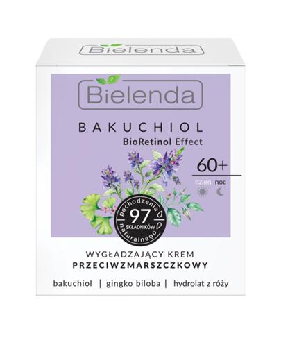  Bielenda Bakuchiol BioRetinol Effect Wygładzający Krem przeciwzmarszczkowy 60+ dzień/ noc, 50 ml, cena, wskazania, właściwości - Apteka internetowa Melissa  