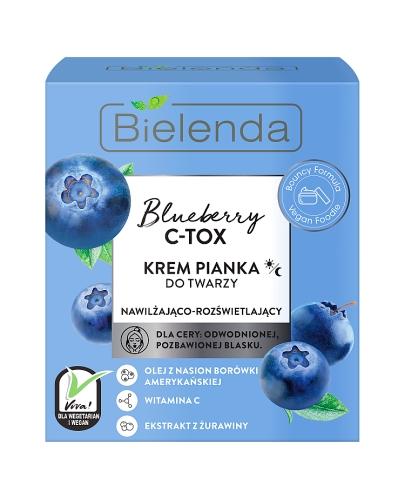 Bielenda Bluberry C - TOX Krem Pianka do twarzy - 40 g - cena, opinie, właściwości - Drogeria Melissa