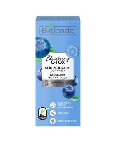  Bielenda Blueberry C - TOX Serum Jogurt do twarzy nawilżająco - rozświetlające - 30 ml - cena, opinie, właściwości  - Apteka internetowa Melissa  